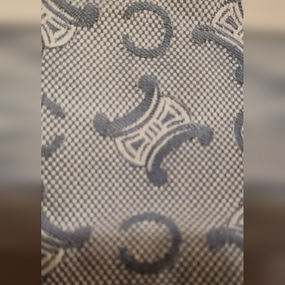 VINTAGE Celine Light Denim Pouch 7.5" X 4. 25" - Picture 11 of 12